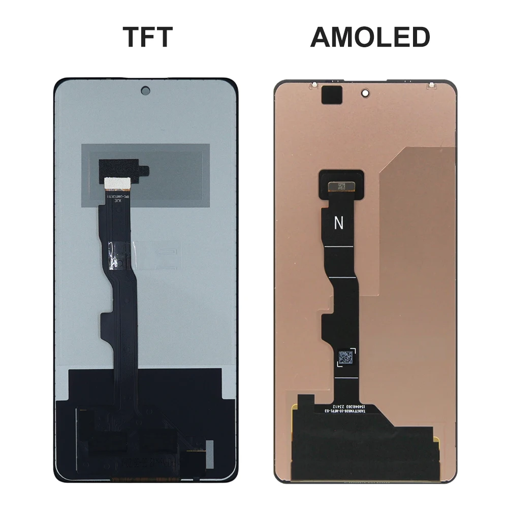 AMOLED Screen for Xiaomi Redmi Note 13 2312DRAABG 2312DRAABI LCD Display Touch Screen Digitizer for Redmi Note13 5G Screen Parts