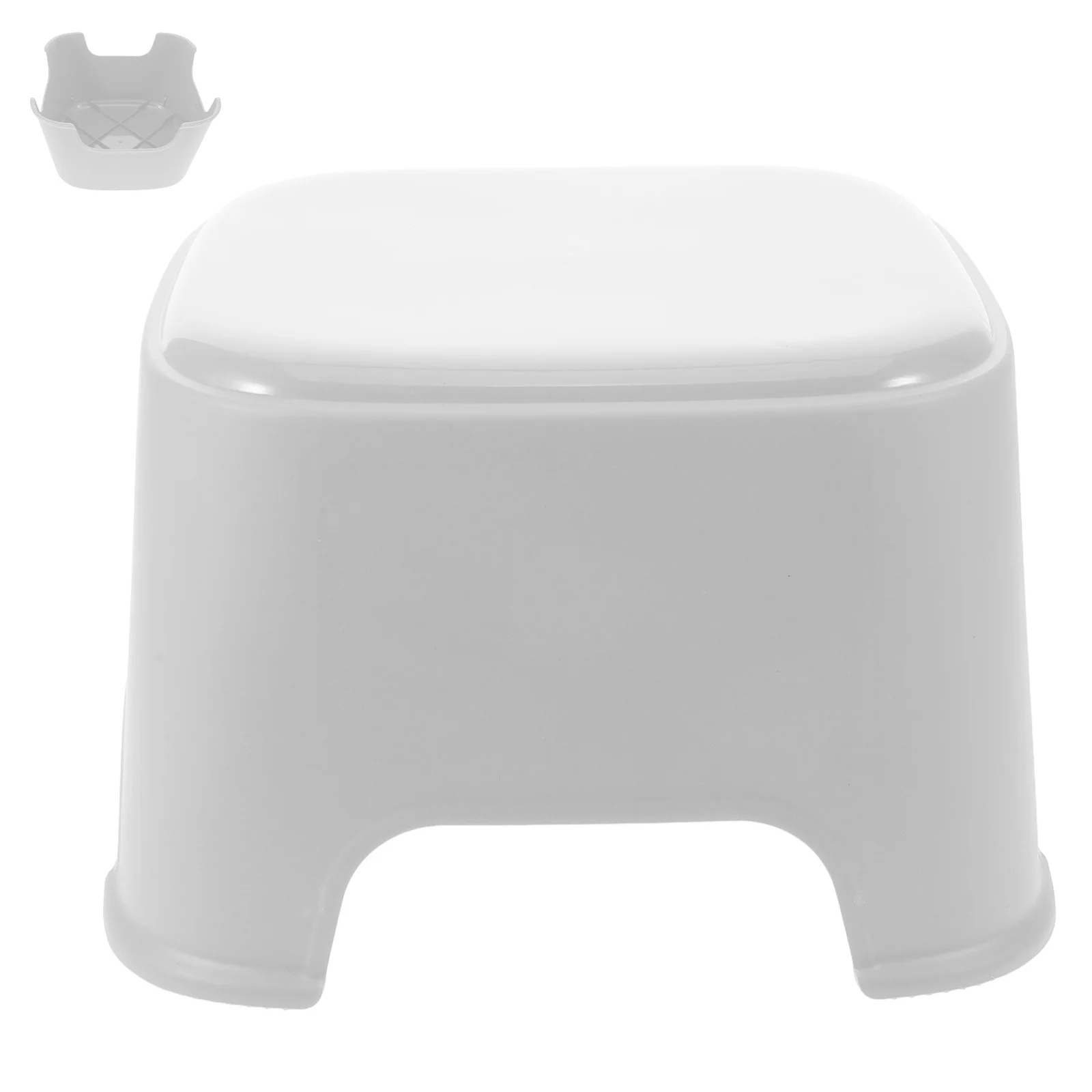 

Colored Step Stool Stool for Bathroom Toilet Non Slip Ergonomic Design Bathing Shoe Changing Stools
