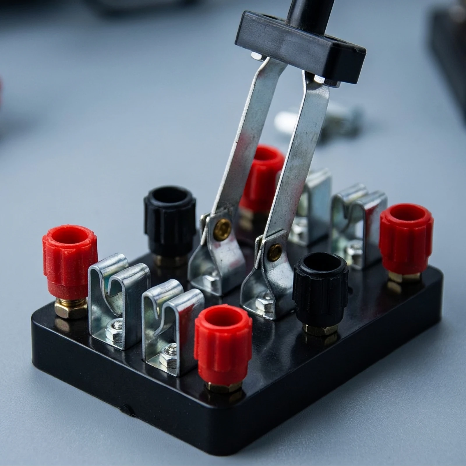 DPDT Switch 20 A Double-Pole Double-Throw Switch 125 V a and C Heavy-Duty for Students, Circuit Experiments, Physics Labs