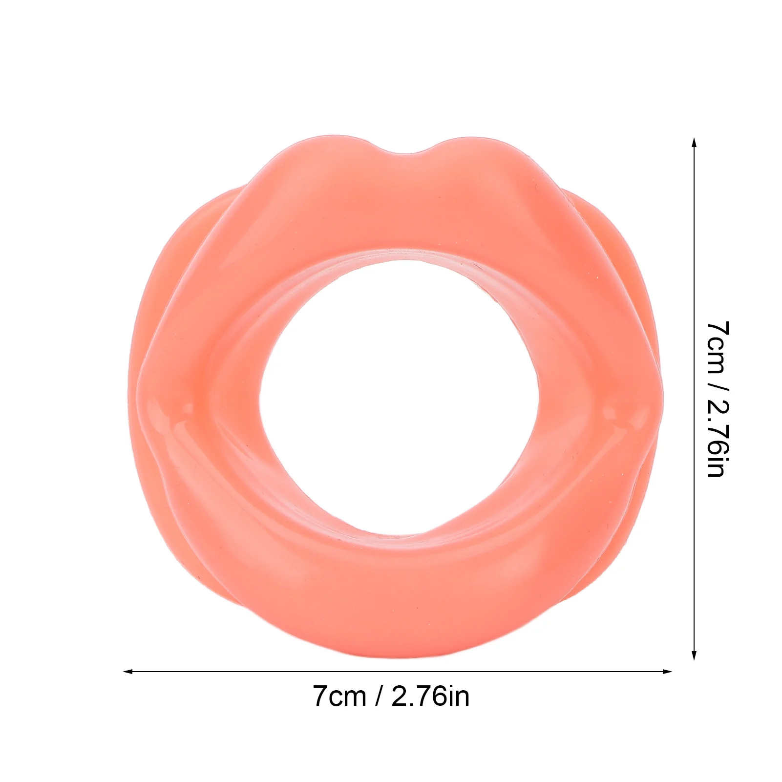 ยางซิลิโคน Face Slimmer ช่องปากกล้ามเนื้อเครื่องมือนวดซิลิโคน Face Slimming กระชับ SMILE TRAINER Lip Exerciser