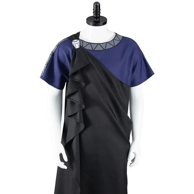 Anime Hercules Hades Cosplay Costumes Adult Men Robe Outfits Halloween Carnival Suit