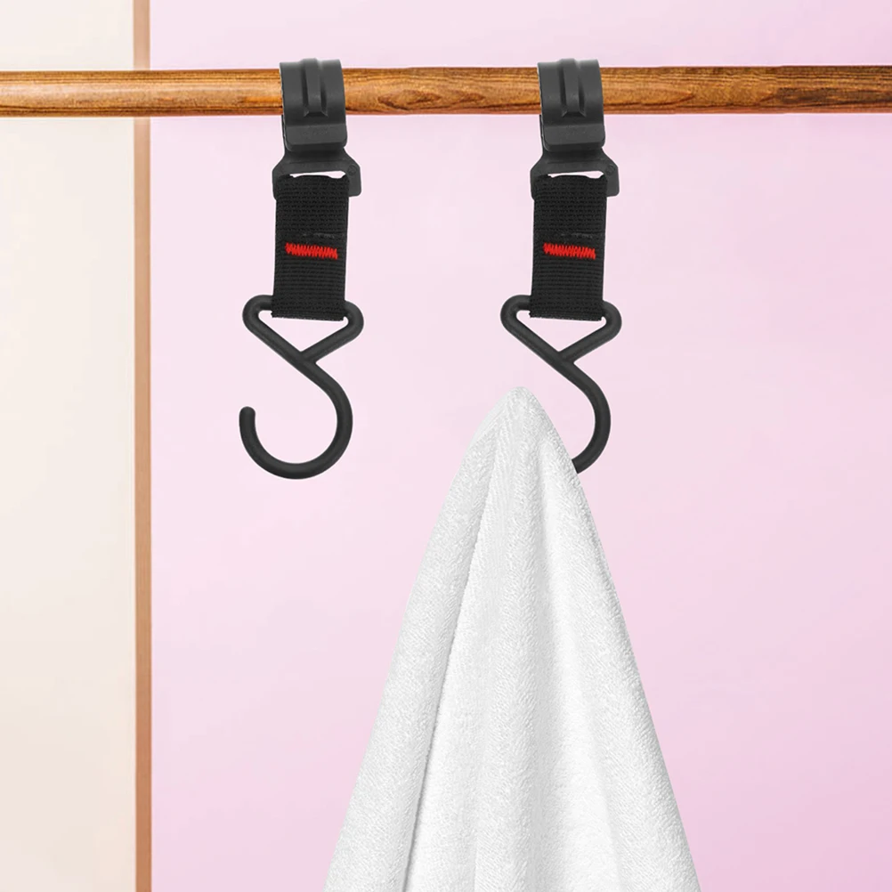 

15 Pcs Hooks Outdoor Camping Storage Organizer Cookware Hanging Rack Garage Hangers Tent