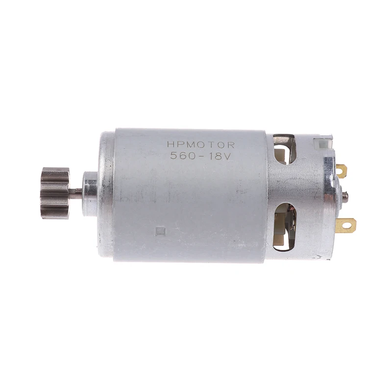 Матовый двигатель с 9 зубьями, 18/24 В, 560, двигатель триммера для живой изгороди, триммер D-типа, двигатель с электронными компонентами, аксессуары для электроинструментов