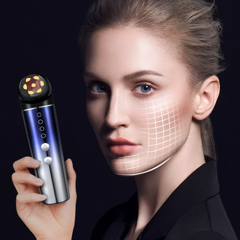 

Multi-Functional Beauty Device with Hot/Cold Thermal Import Skin Rejuvenation and Facial Lifting Compact and Convenient