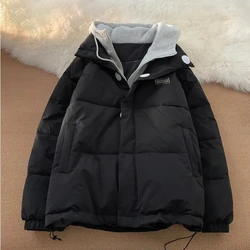 New Winter Women Cotton Coat Thickened and Warm Women Hooded Jacket Women Windproof Coat Women Parka