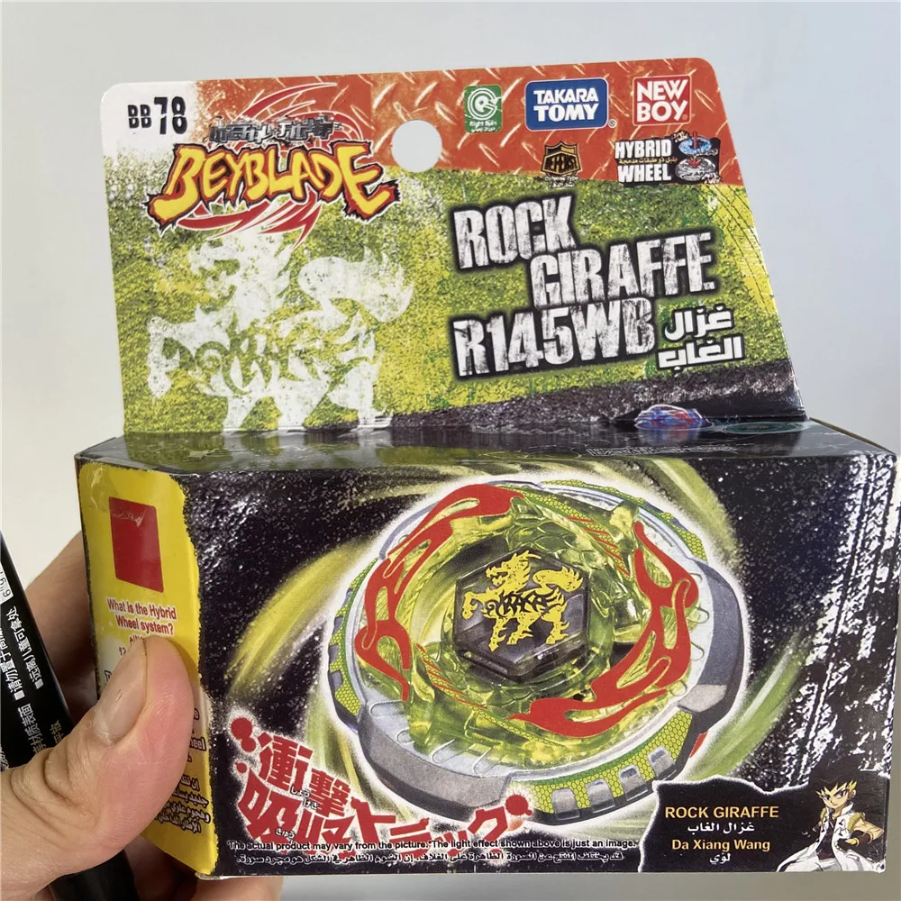 

Спиннинг Takara Tomy Metal Fight Bey BB78 Booster Rock Giraffe R145WB