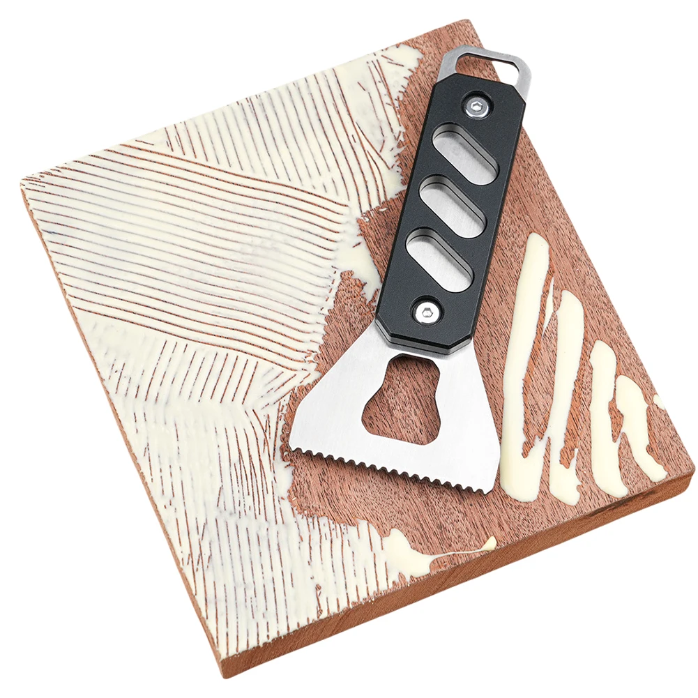 Lijmstrooier Gemakkelijk te gebruiken DIY Notch Troffel Hardhouten vloerenstrooier Lijmapplicators Tool