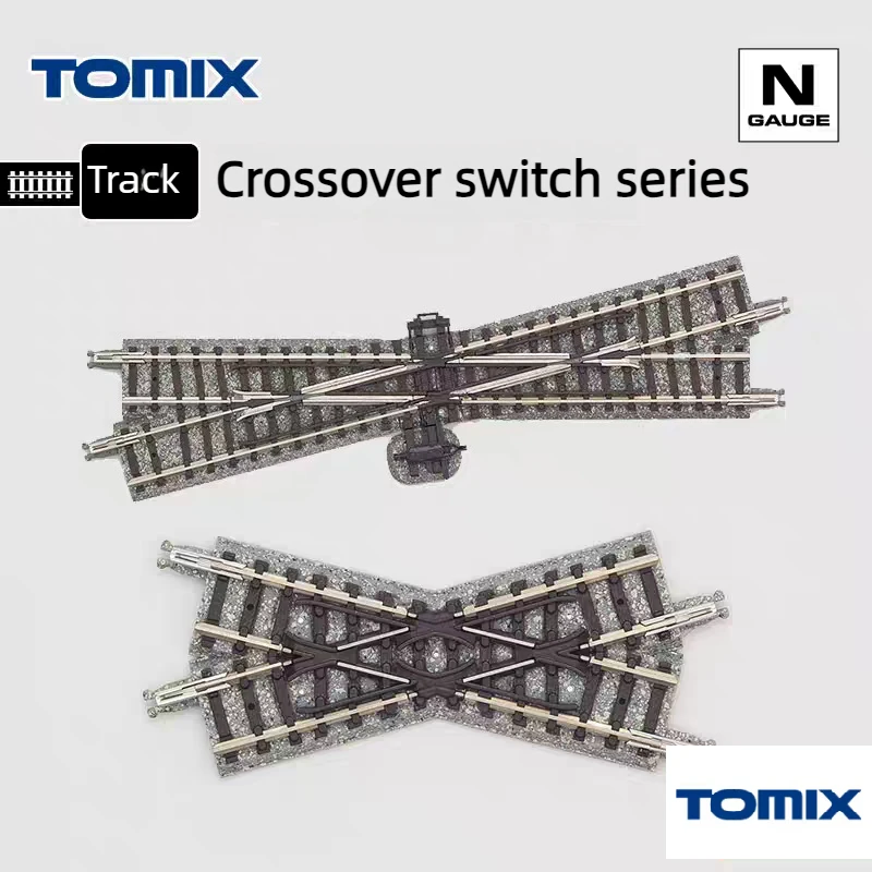 TOMIX N escala 1/160 modelo accesorios de vía de tren interruptores cruzados tuercas componentes de vía y Diorama/decoraciones de diseño