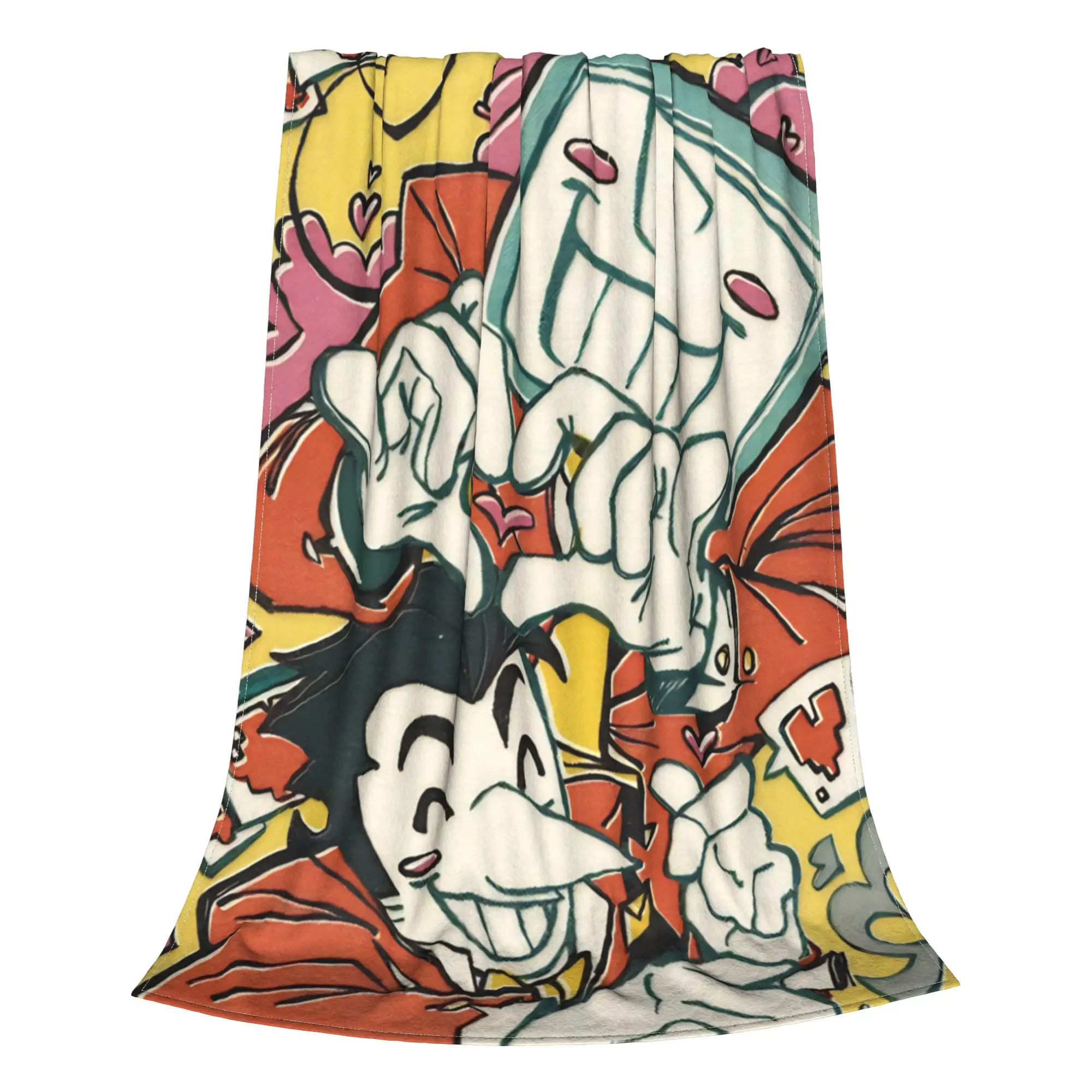 1PC Home Cute Room Decor A couple of Spamtenna Blanket Throw Blanket Deltarune Novelty Warm Blanket All Season