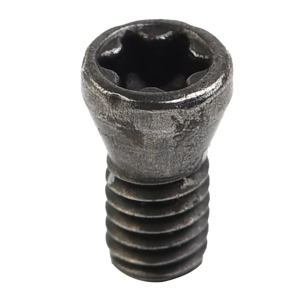 10 個トルクスネジアクセサリーインサート M2.5x6mm 交換黒 CNC 超硬インサート旋盤金属加工用品ホット