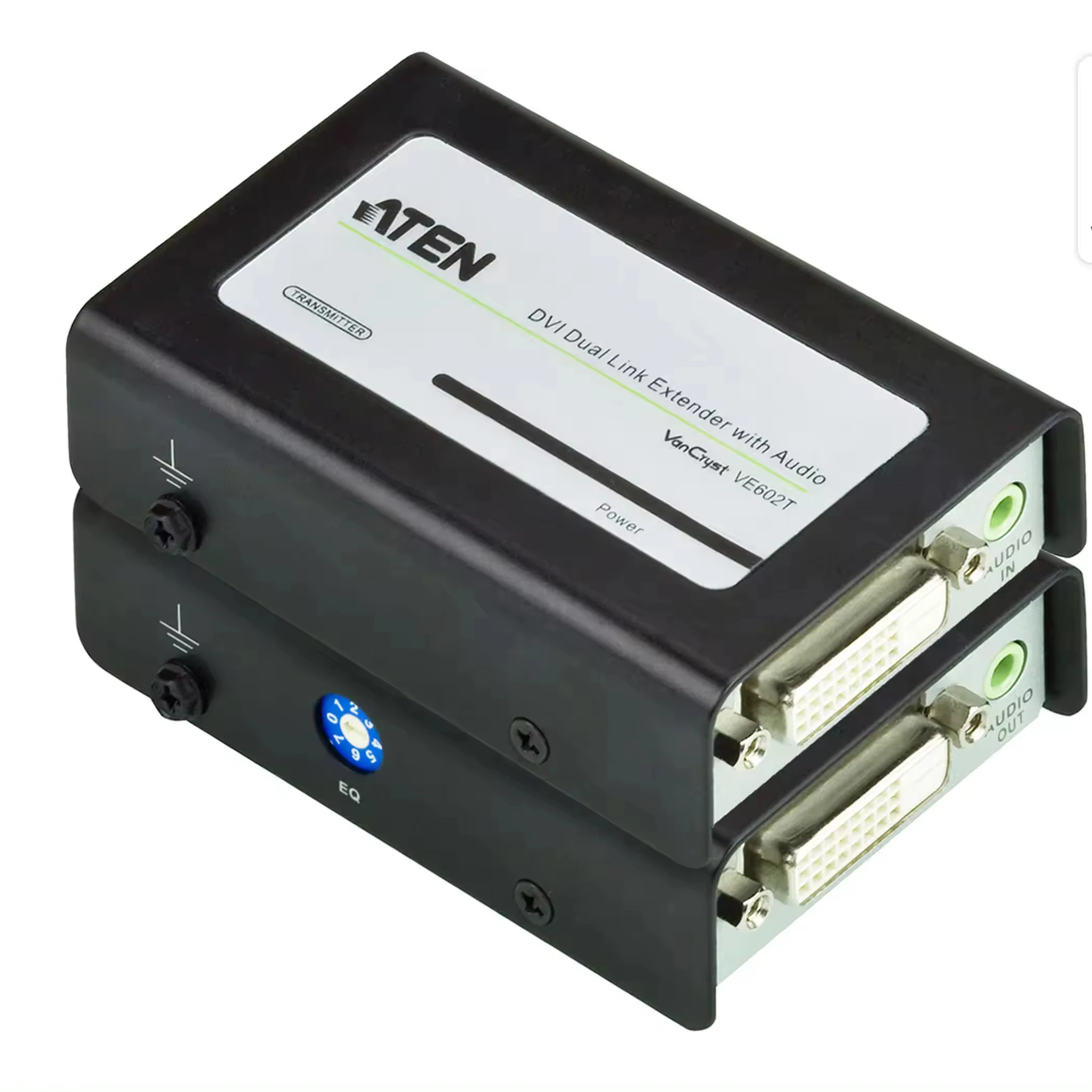 Dual-link/audio category 5 extender VE602