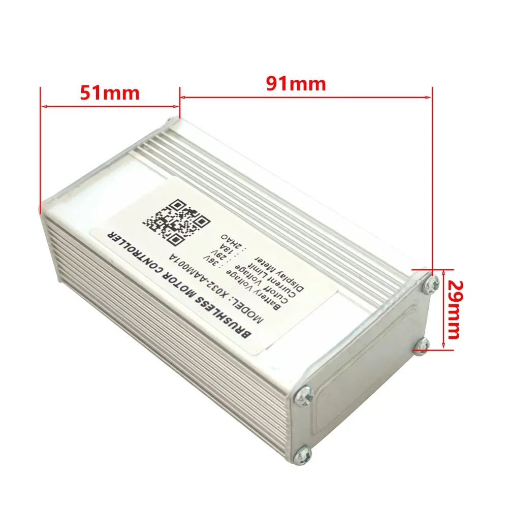 

Nulkomma Electric Bike Brushless Motor Controller X032-AAM001A 36V 18A for 2HAO Protocol Electric Scooters MTB Speed Controller