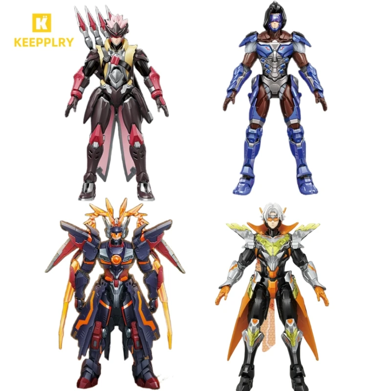 Keeppley Building Blocks King of Glory Lu Bu Mecha Toy Ma Chao Splicing Movable Educational Toy Model Ornaments Collection Gift