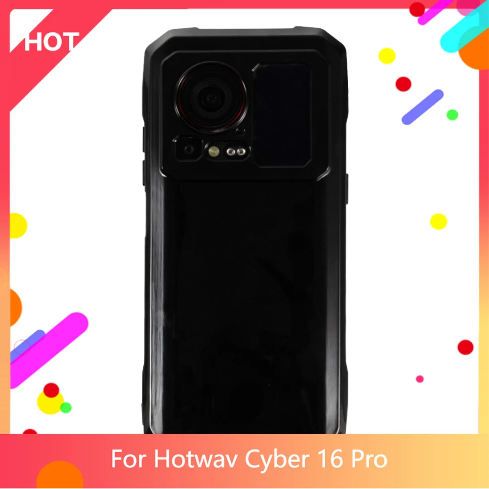 جراب خلفي من السيليكون الناعم غير اللامع من مادة TPU لهاتف Hotwav Cyber 16 Pro جراب هاتف نحيف مقاوم للصدمات