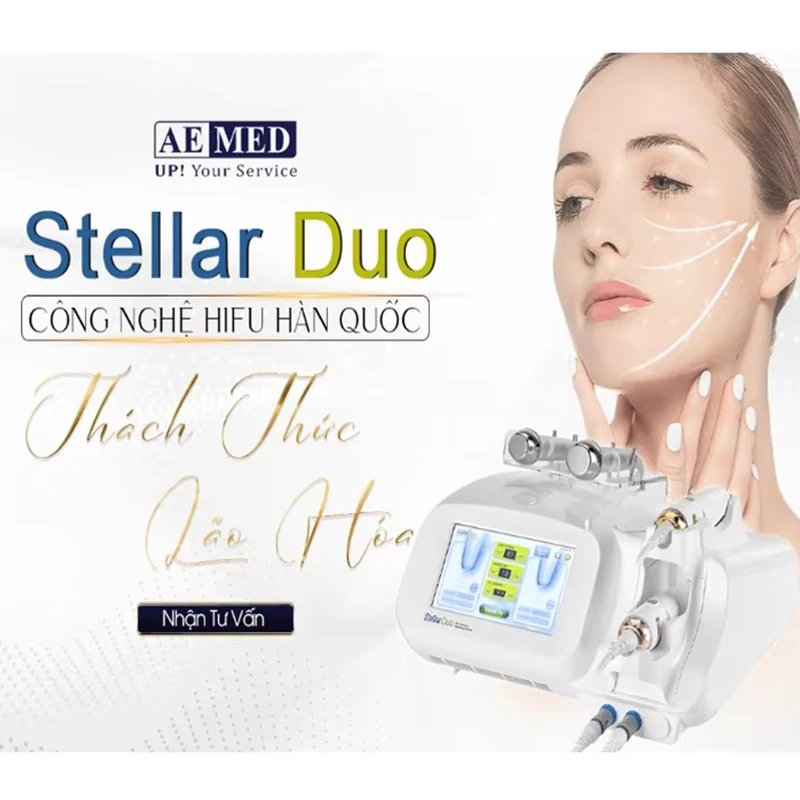 

Portable Non Surgical Stellar Duo Dynamic Machine RF Skin Tightening Wrinkle Removal Dual-frequency Skin Rejuvenation for salon