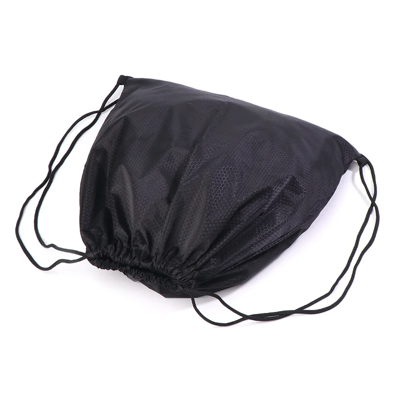1Pc Helmet Bag Rainproof Backpack Drawstring Pocket For Motorcycle Scooter Moped Bike Bicycle Full Half Helmet Lid Protect Bag