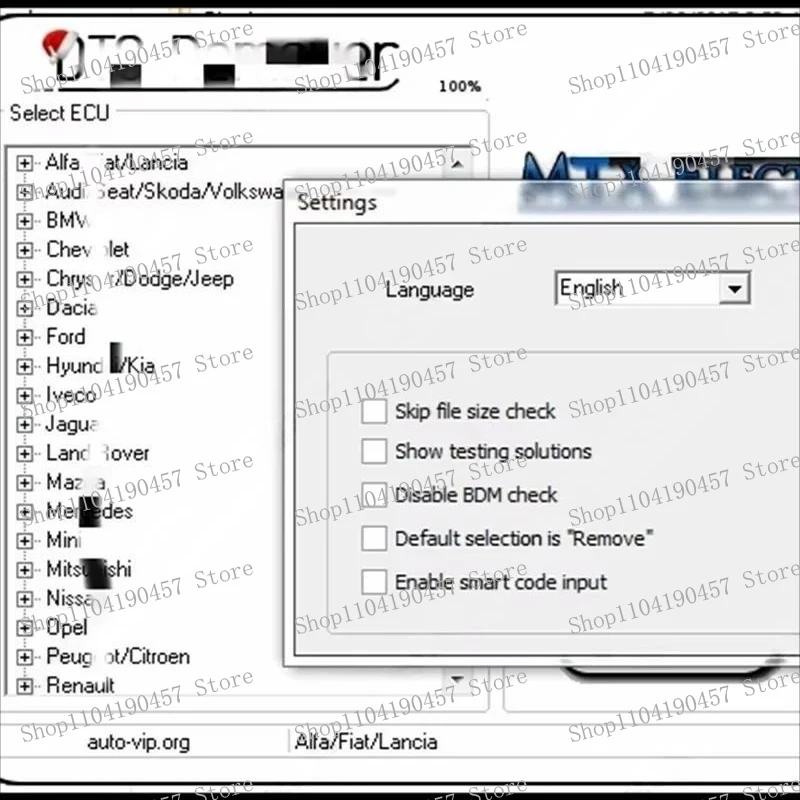 DTC Remover 2024 - Advanced Software for KESS, KTAG, FGTECH OBD2 and More with Keygen and ECU Tuning Features
