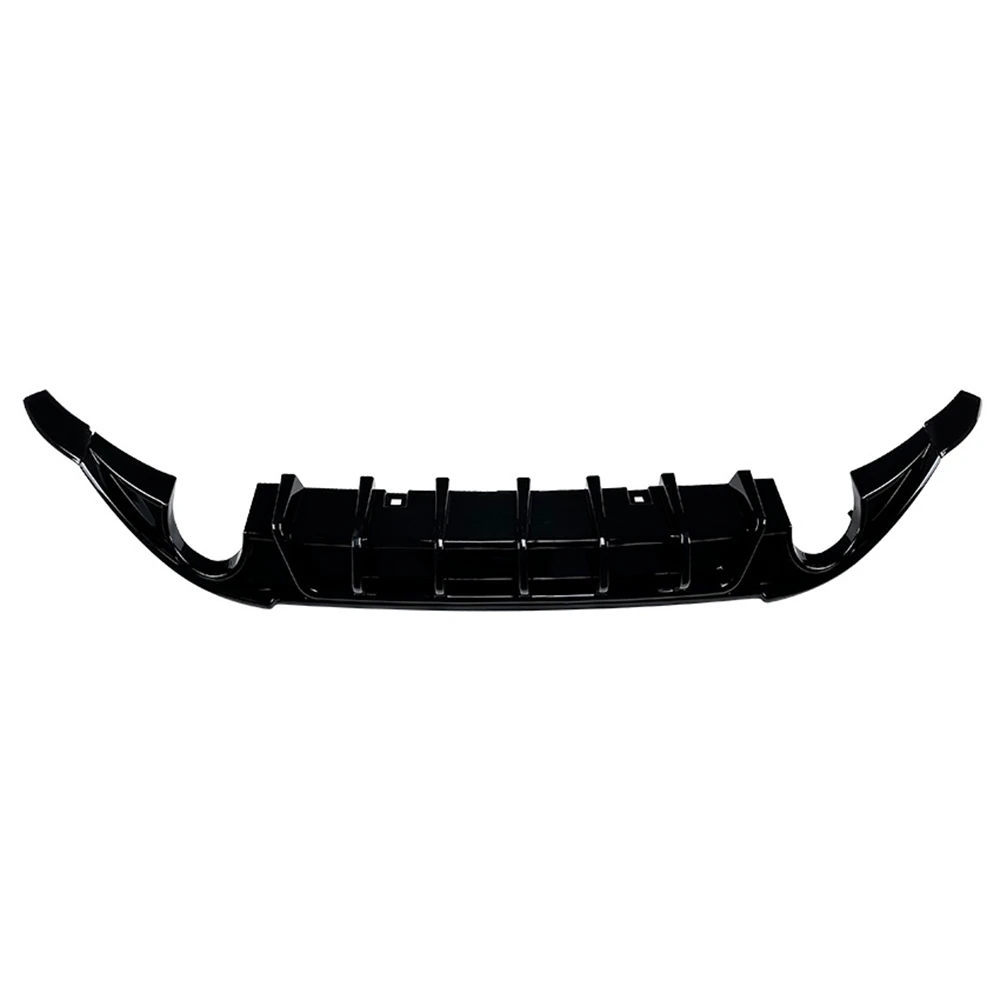 Untuk Bumper agengolf 7 Golf MK7 Bumper belakang GTI Edisi Normal Bumper hitam Diffuser bibir pemisah sisi belakang 2013-2016