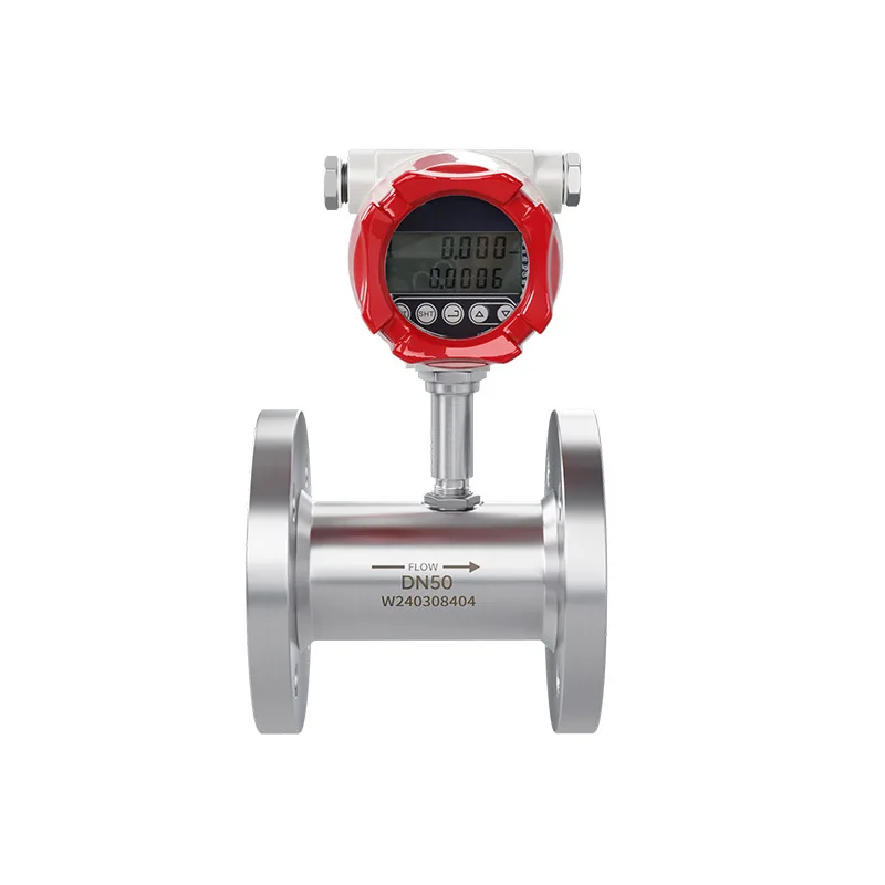 

Hot Intelligent Turbine Flowmeter Water Oil Liquid Stainless Steel High Precision Pulse Digital Flowmeter Sensor