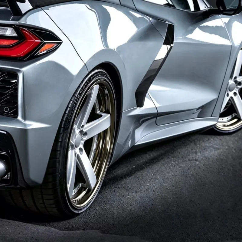 Custom Forged Alloy Rims Riveted Deep Lip Aluminum Alloy For Bentley For Lamborghini W257 Gold Staggered Lightweight Build