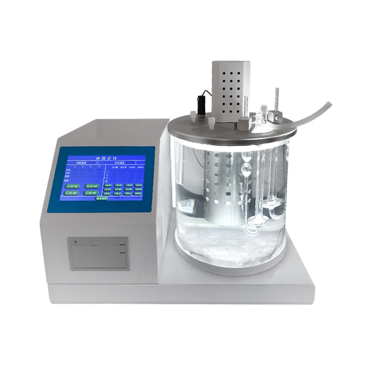 

High Quality Automatic Kinematic Viscometer Petroleum Products Kinematic Viscosity Tester with Touch Screen