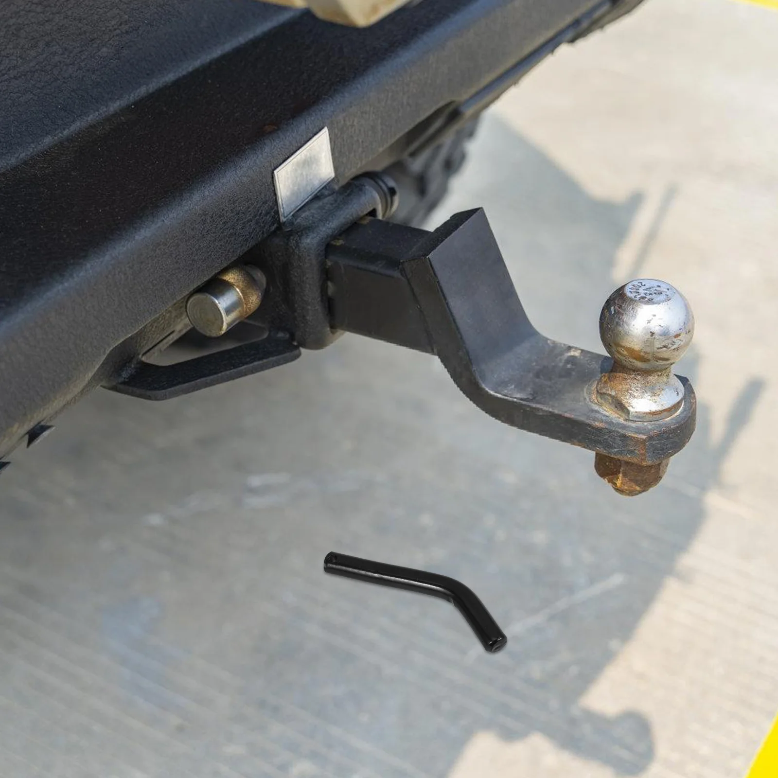 

1Set Trailer Hitch Pin and Clip Heavy Duty Receiver Coupler Replacement Clevis Tow Locking Pin for Tractor Trailer Rv Car Truck