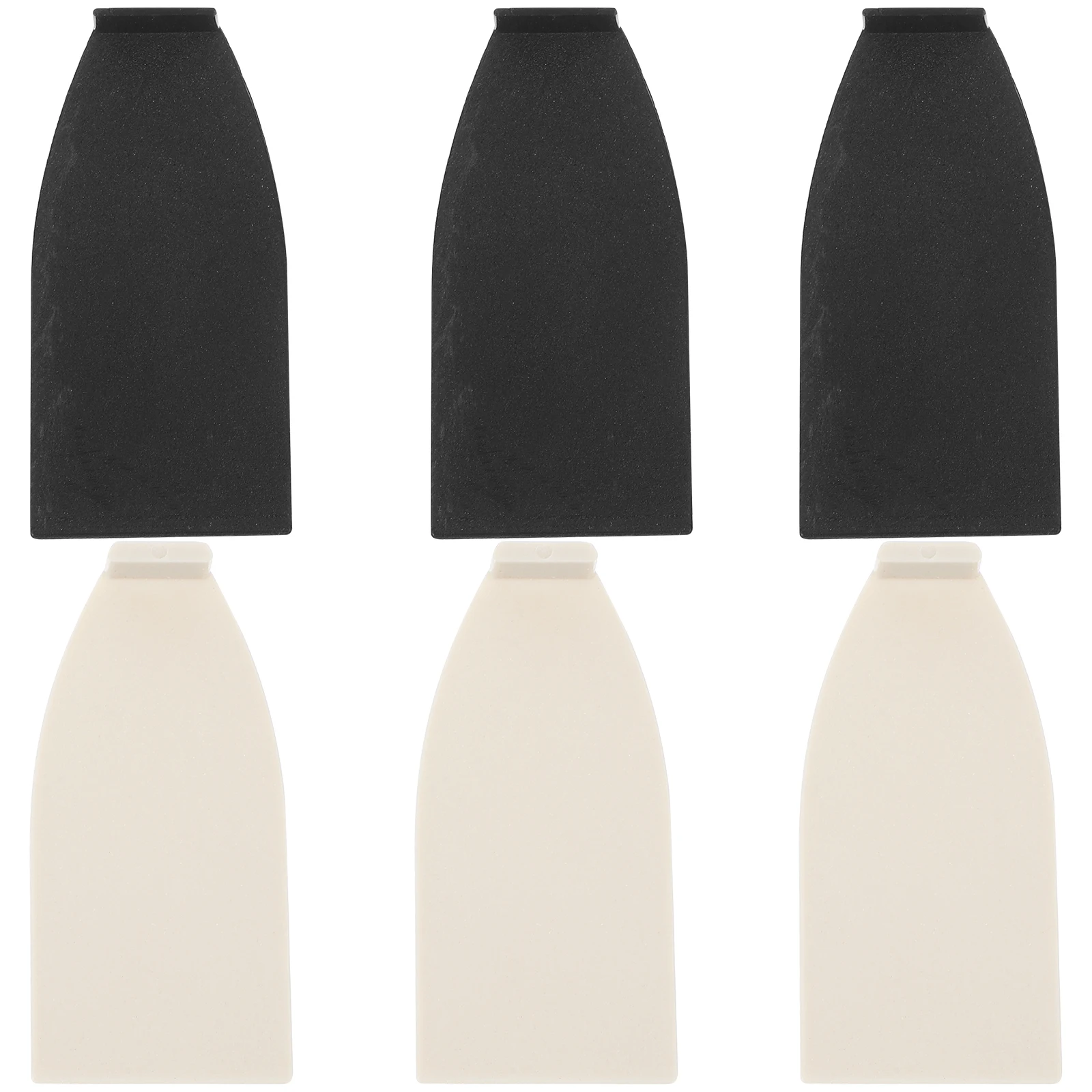 

6 Pcs Piano Bow Cover Stopper Bass Tips Repair Parts Rod Plastic Instrument Accessories
