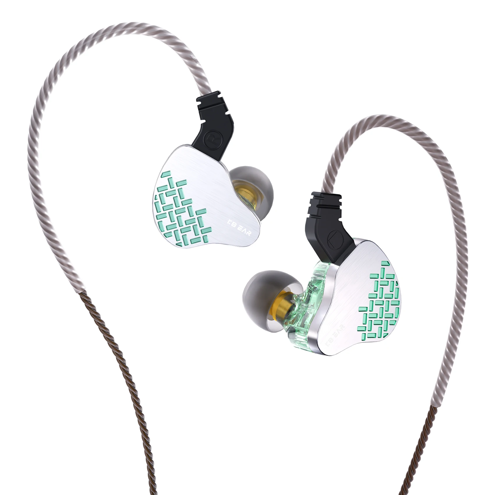 KBEAR Rosefinch HiFi słuchawki douszne OFC odłączany kabel audio przewodowy monitor słuchawkowy dynamiczny zestaw słuchawkowy do muzyki Lark słuchawki douszne IEM — zdjęcie produktu 7