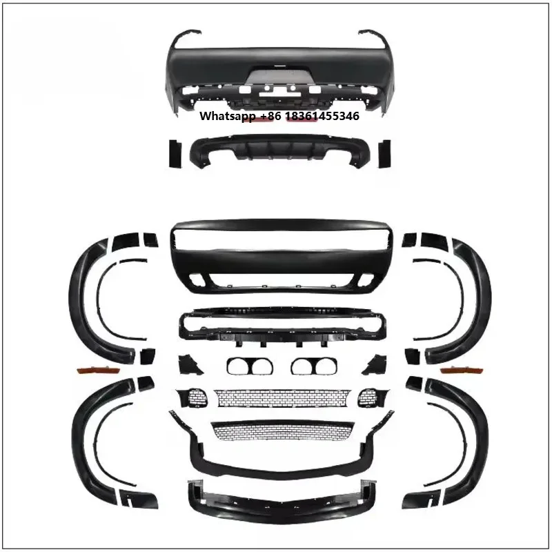 

Hot Selling -CHALLENGER (2015-2024) Kits Rear Bumper Hood Front Lip Use for -CHALLENG