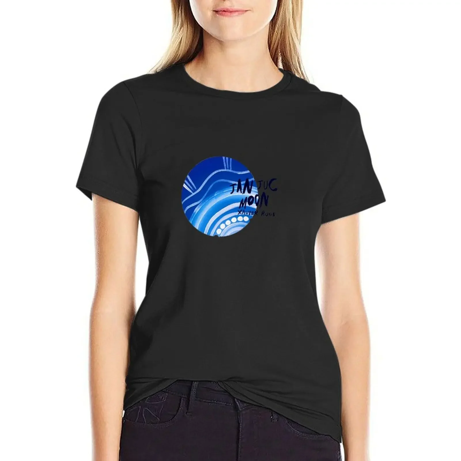 

Xavier Rudd Jan Juc Moon Classic Tshirt T-Shirt oversized female customs design your own quick-drying funny t shirts for Women