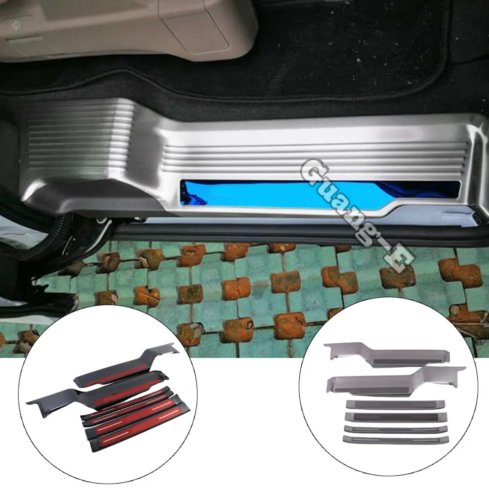 

For Honda Odyssey 2015 2016 2017 2018 2019 2020 2021 External Threshold Trim Inner Door Sill Scuff Plate Covers Car Pedal Stick