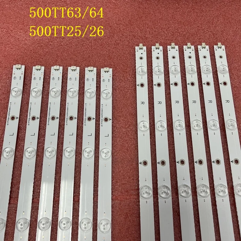 

Kit LED Backlight bar(12)For LB-PF3528-GJD2P5C506X11-R L-B LC-50LB481C YX-5002601 50PFT6510 50PFT4509 50PFH4319 50PFT4509