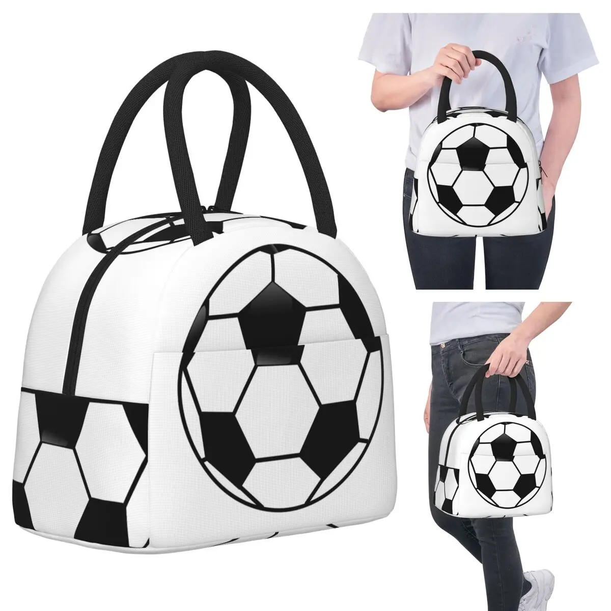 

Спортивный футбольный мяч, изолированная сумка для обеда для женщин, офисный холодильник, термосумка для еды, портативные ланч-боксы, контейнер