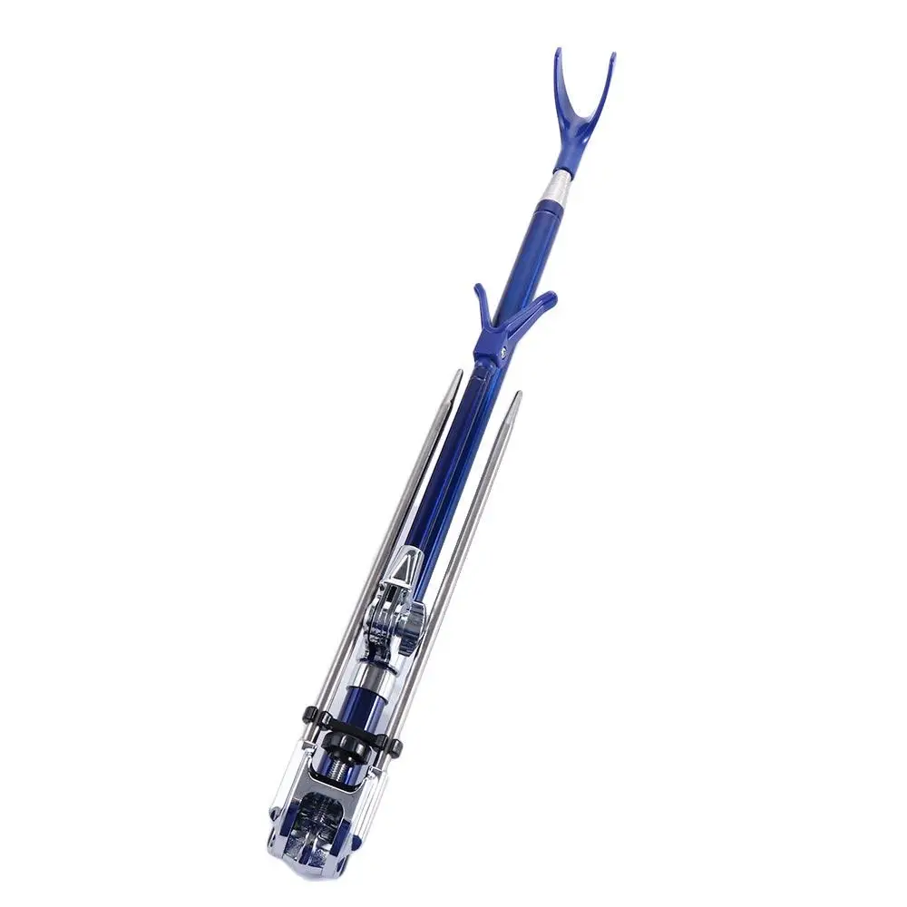 Telescopic Anti-rotation 1.5M 1.7M 2.1M 2.3M Double Groove Fishing Pole Holder Fishing Rods Holder Hand Rod Fishing Bracket image 6