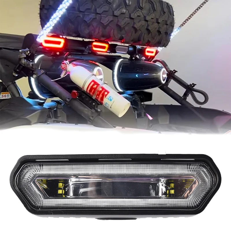 

1.75 - 2" Roll Bar UTV Chase Brake Tail Light For Can Am Maverick X3 Commander For Polaris RZR 1000 800 900 XP Ranger for cf