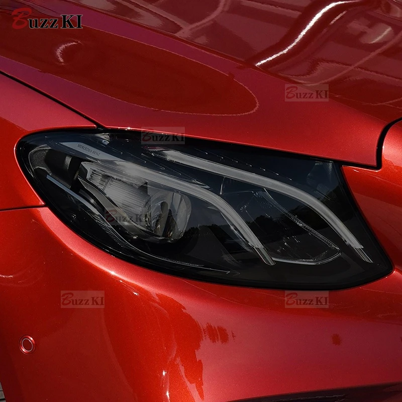 Car Headlight Protective Film Taillight Transparent TPU Sticker For Mercedes Benz E Class W213 S213 A238 C238 E63 AMG 2017-2020