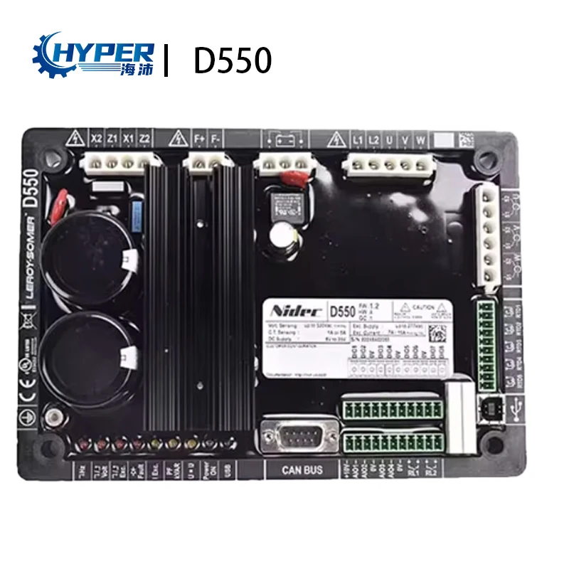 

Original AVR D550 Digital Automatic Voltage Regulator D550 Leroy Somer Generator Diesel engine Generator accessories