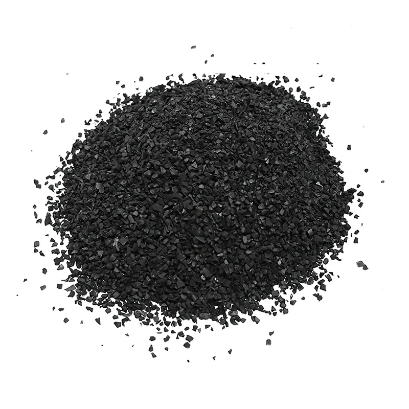 

High Elastic Non-toxic Black Shock-absorbing Particles Artificial Turf Cushioning Football Field Filling Rubber Particles