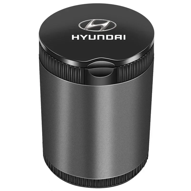 منفضة سجائر السيارة مع غطاء أضواء Led الإبداعية لشركة هيونداي I30 توكسون فيلوستر كونا I10 I35 إلنترا سانتا في اكسسوارات السيارات #2