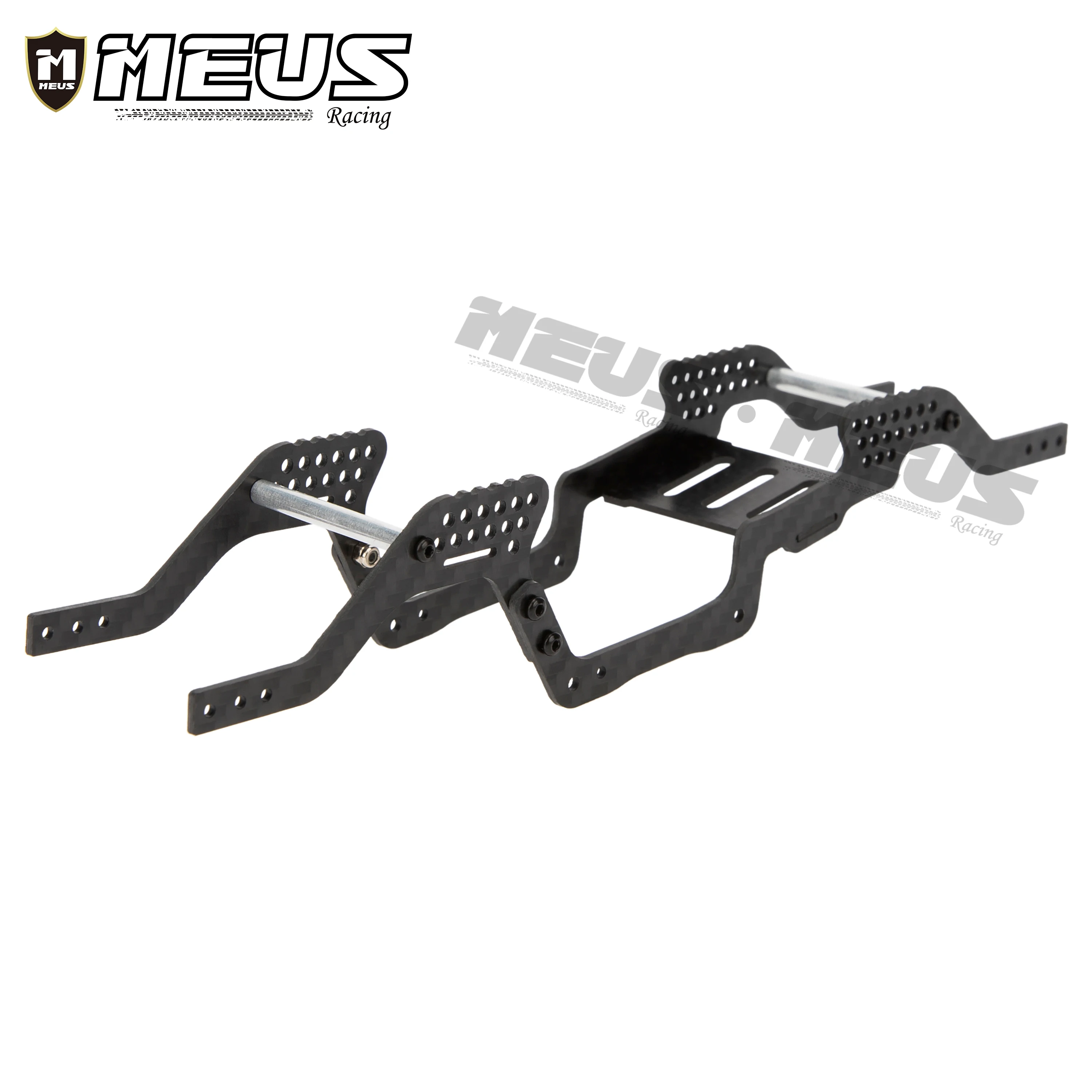 

Meus Racing 1/18 RC Car Carbon Fiber LCG Chassis Frame Girder for TRAXAS TRX-4M 1/18 RC Crawler Car Upgrade Parts