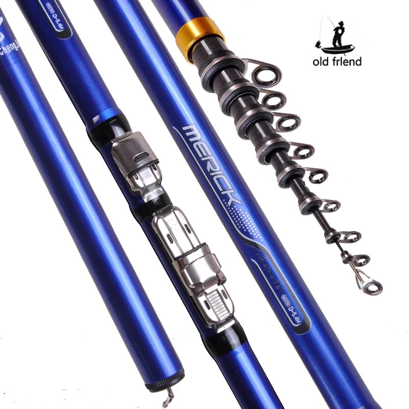 Carbon fiber 3.6M 4.5M 5.4M 6.3M Spinning Fishing Rod M Power Telescopic Rock Fishing Rod Carp Feeder Rod Surf Spinning Rod