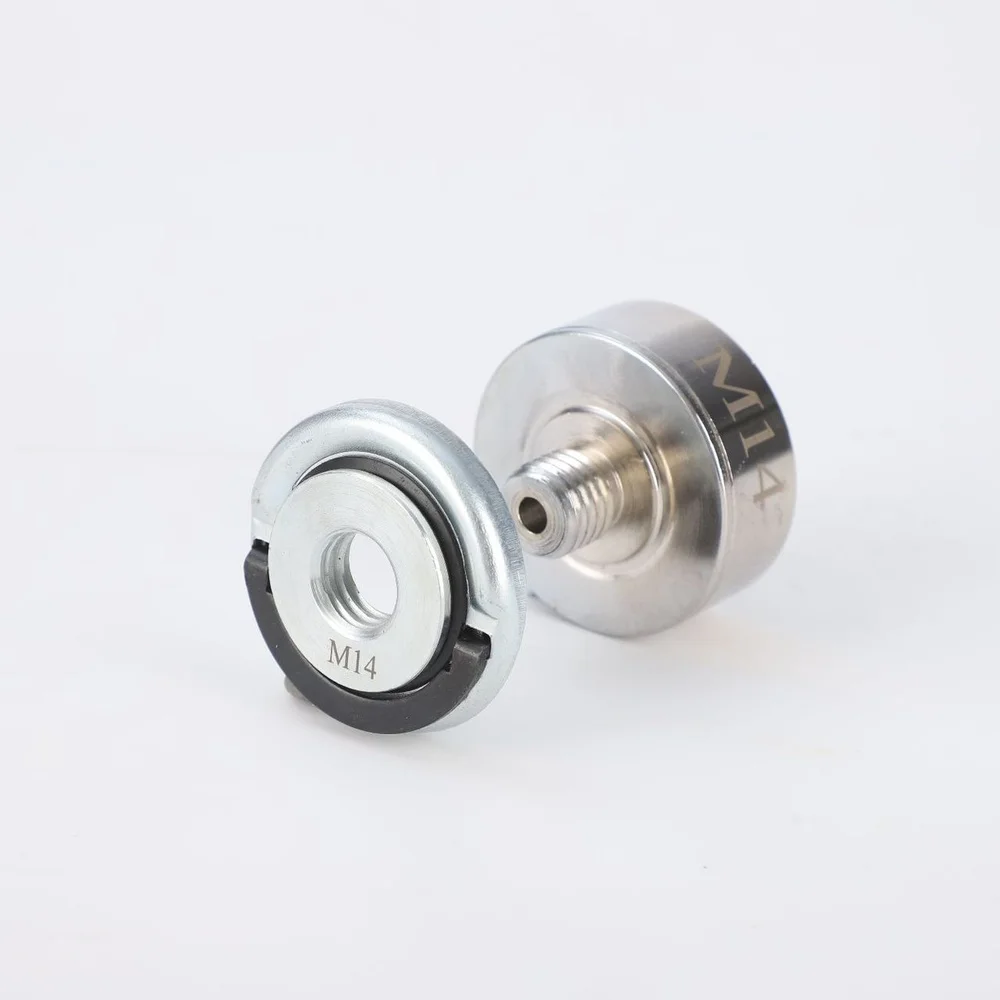 Angle Grinder Self Locking Nut Fast Release Plate Replacement Tool High Carbon Steel Clamping Device Power Accessory