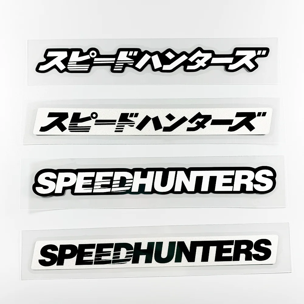 

SPEEDHUNTERS JDM Motorcycle Stickers Waterproof Motorbike Fuel Tank Fender Helmet Decor Cool Car Trunk Bumper Doors Vinyl Decals