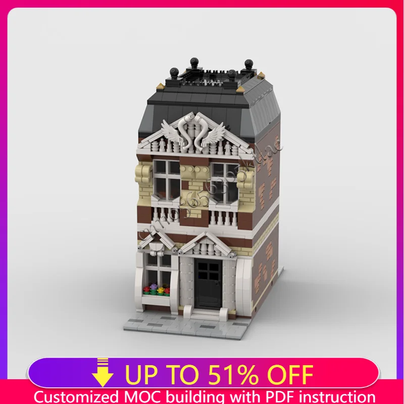 

1622 PCS House Ancient Architecture Building Blocks Model Children Puzzle Educational Assembly Popular Birthday Christmas Gifts