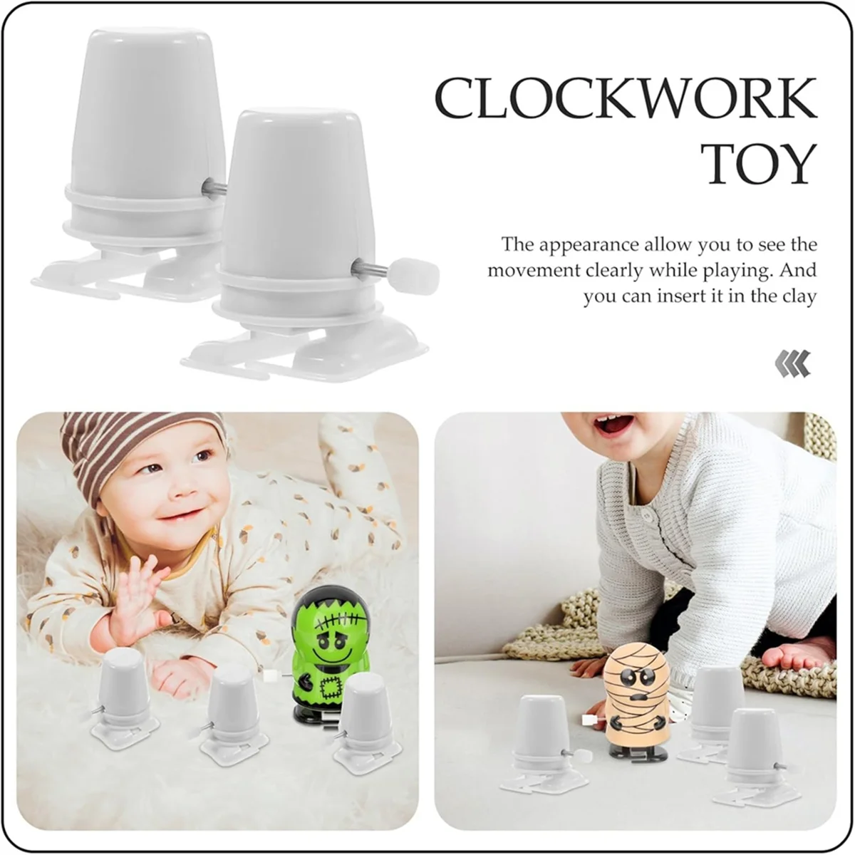 Abfw 15Pcs Wind Up … - image