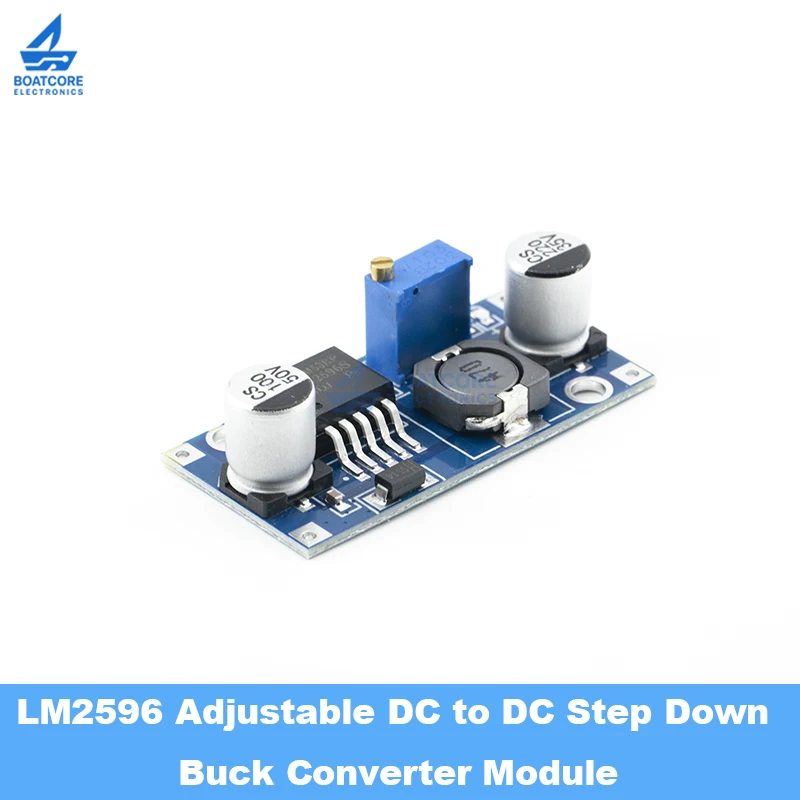 1/3/5/10PCS LM2596 DC-DC Buck Converter Adjustable Voltage Regulator 3A Step Down Module 3.2-35V to 1.25-30V Power Supply