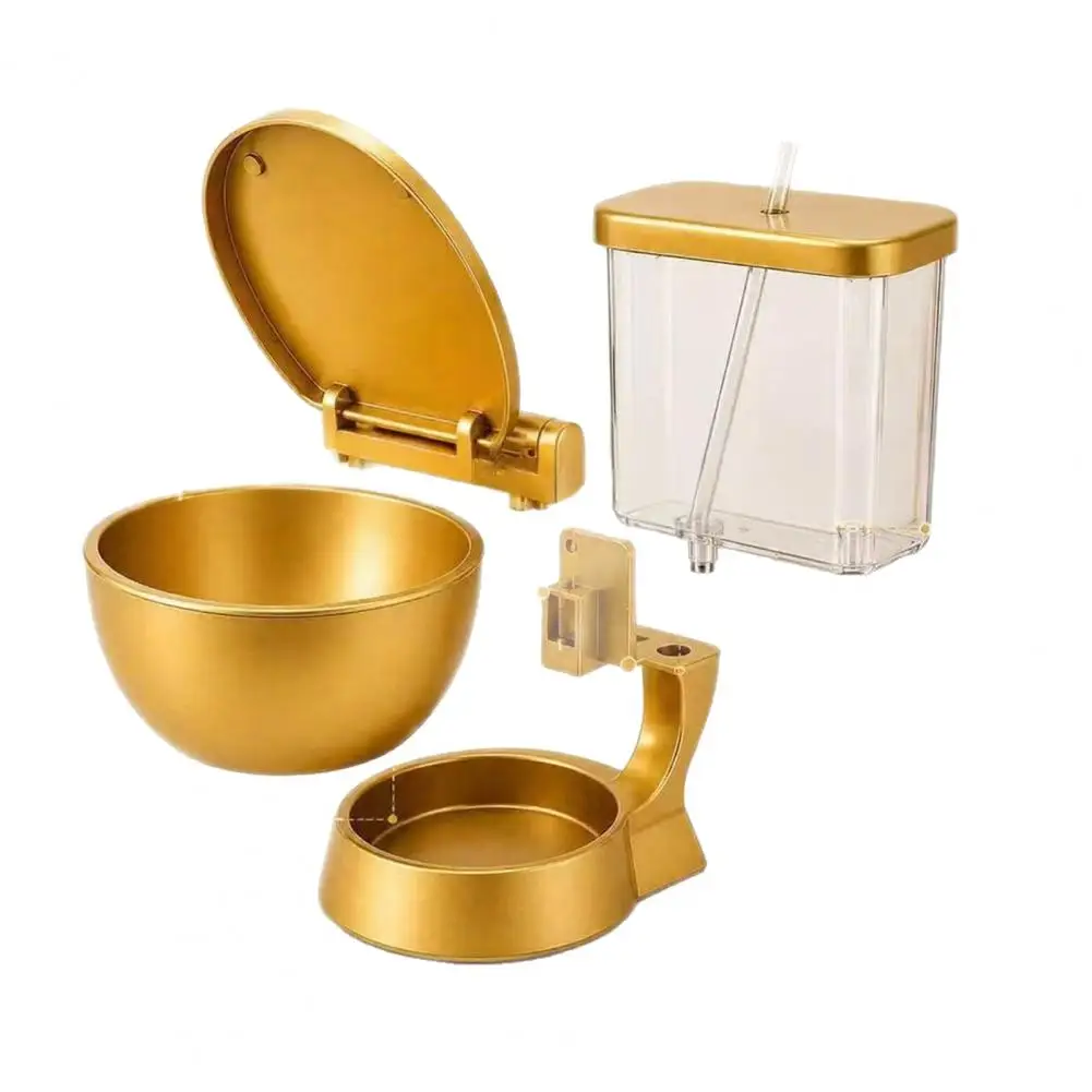 Toilet Shaped Ramen Bowl Set, Built-in Drink Cup And Straw Design, Novelty Food Bowl, For Instant Noodles Soup And Snacks New