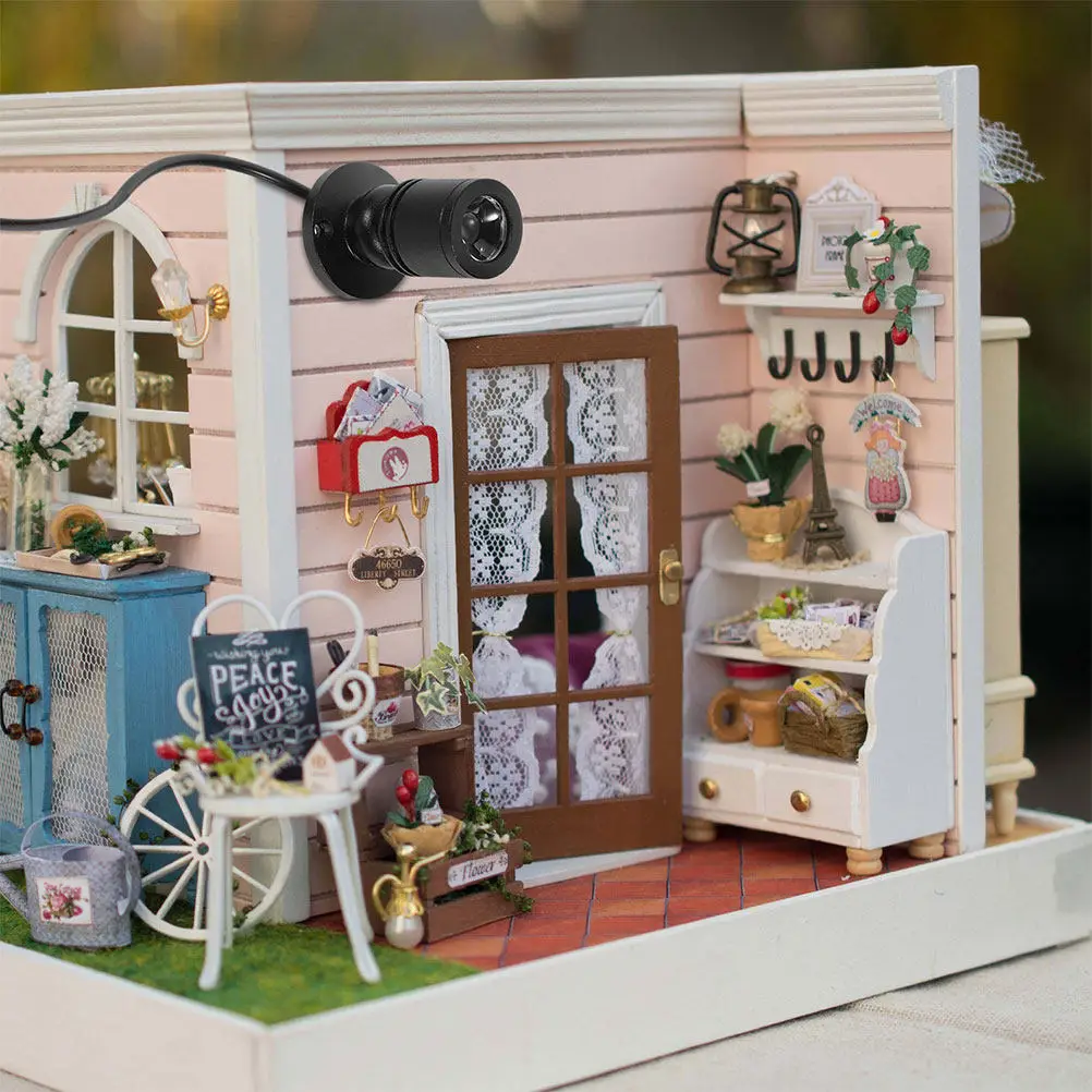 

4 шт. мини-прожекторы с питанием от USB, маленькие светодиодные прожекторы для витрин, полок, книжных шкафов, освещения шкафов, высокая яркость, портативные