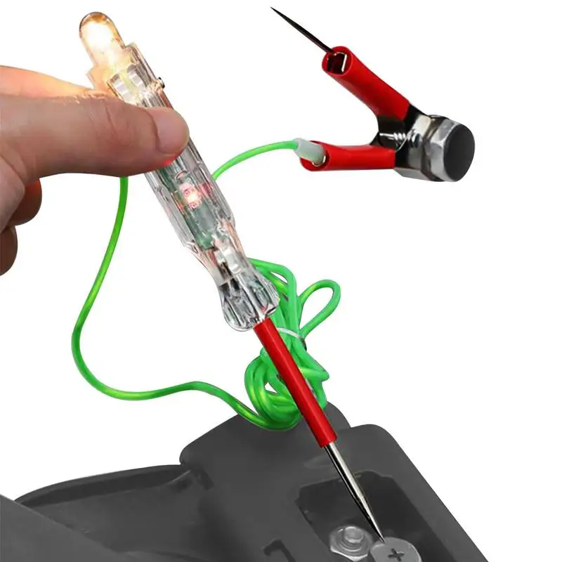 Auto Circuit Tester Truck Tester Circuit DC/AC 6V 12V 24V Auto Circuit Tester Auto Diagnostic Probe Automotive Test Pen