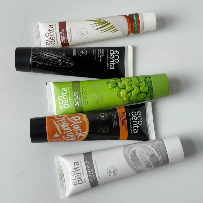 ECODENTA Toothpaste 100ml, Gentle Cleaning for Teeth & Gums, Freshens Breath & Promotes Whiter, Healthier Smile